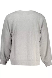 Gray Cotton Men Sweater