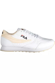 White Polyethylene Women Sneaker