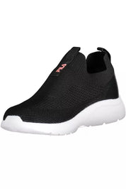 Black Synthetic Women Sneaker