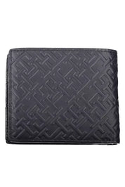 Blue Leather Men Wallet