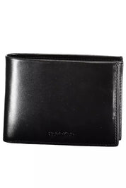 Black Leather Men Wallet