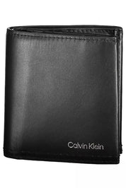 Black Leather Men Wallet