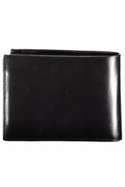 Black Leather Men Wallet