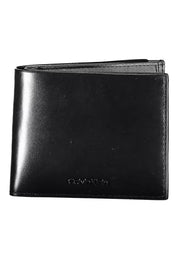 Black Leather Men Wallet