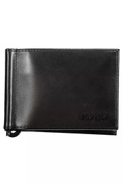 Black Leather Men Wallet