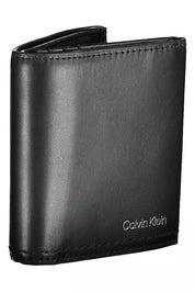 Black Leather Men Wallet