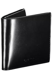 Black Leather Men Wallet