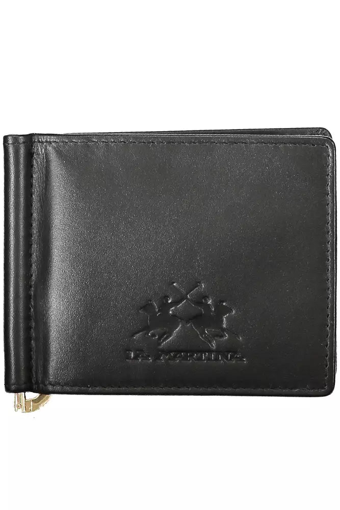 Black Leather Men Wallet