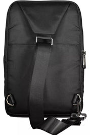 Black RPET Men Shoulder Bag