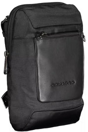 Black RPET Men Shoulder Bag