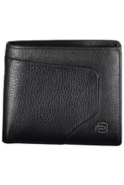 Black Leather Men Wallet