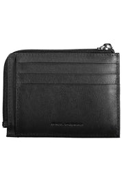 Black Leather Men Wallet