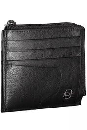 Black Leather Men Wallet