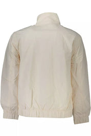 White Polyamide Men Jacket