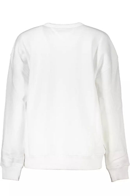 White Cotton Women Sweater