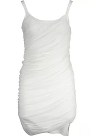 White Viscose Women Dress