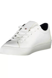 White Synthetic Women Sneaker