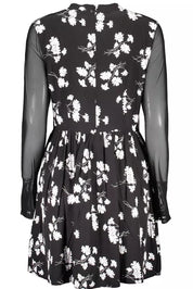 Black Viscose Women Dress