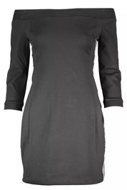 Black Polyester Women Dress