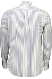 White Cotton Men Shirt