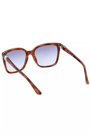 Brown Injected Women Sunglass