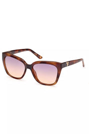 Brown Injected Women Sunglass