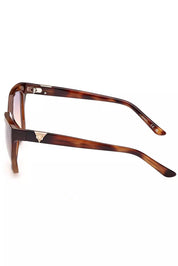 Brown Injected Women Sunglass