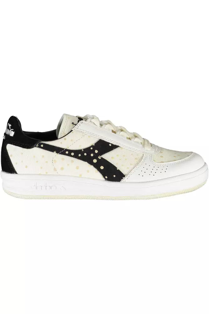 White Leather Women Sneaker