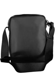 Black Polyester Men Shoulder Bag