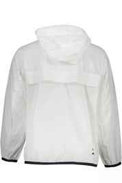 White Polyamide Men Jacket