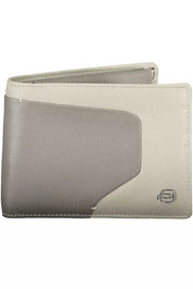 Sleek Bi-Fold Leather Wallet with RFID Block