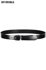 Black Polyester Women Belt