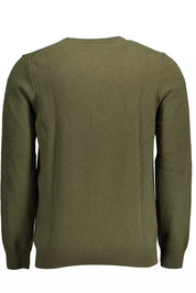 Green Wool Men Sweater