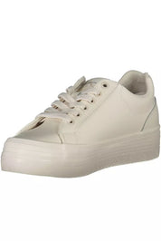 White Leather Women Sneaker