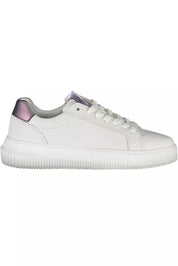 White Leather Women Sneaker