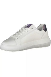 White Leather Women Sneaker