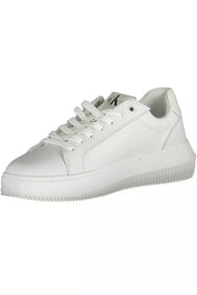 White Leather Women Sneaker