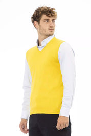 Gilet Viscose Jaune