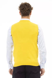 Gilet Viscose Jaune