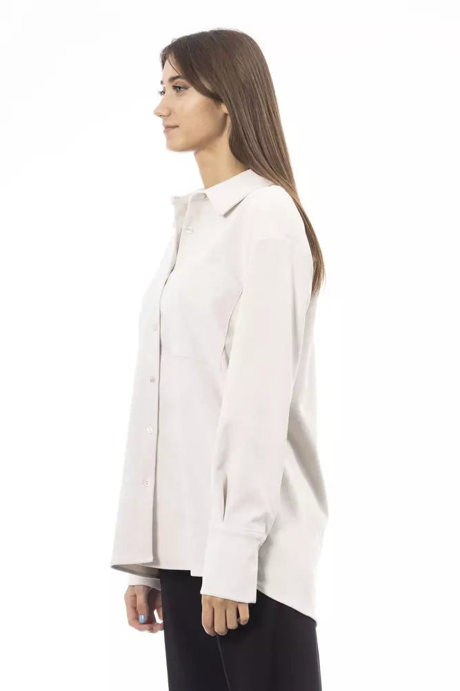 Chemise blanche en polyester