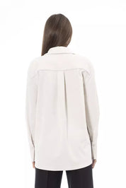 Chemise blanche en polyester