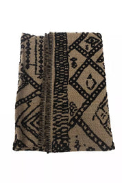 Brown Wool Women Scarf