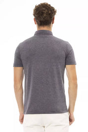 Polo en coton gris