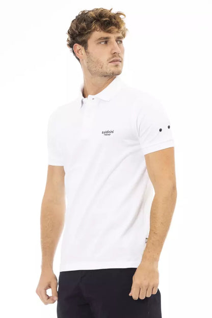 Polo en coton noir