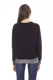 Pull en laine noir