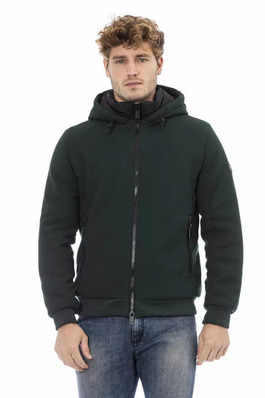 Veste en polyester verte