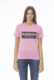 Multicolor Cotton Women T-Shirt