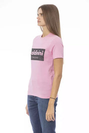 Multicolor Cotton Women T-Shirt