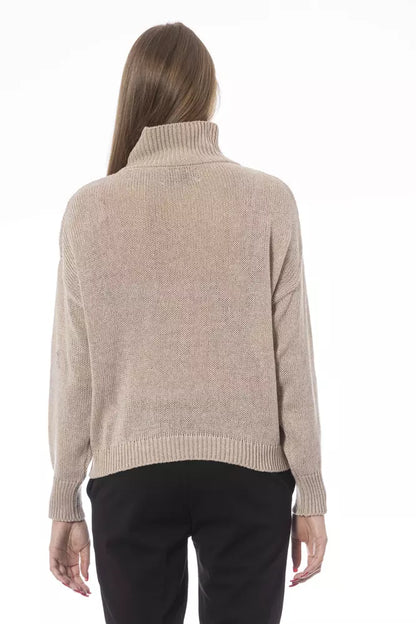 Pull Beige En Viscose