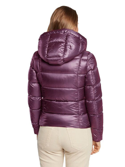 Elegant Light Purple Puffer Jacket